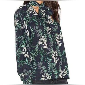 House of Harlow 1960 X Revolve Falling Leaves Stelle Blouse Top Size Small